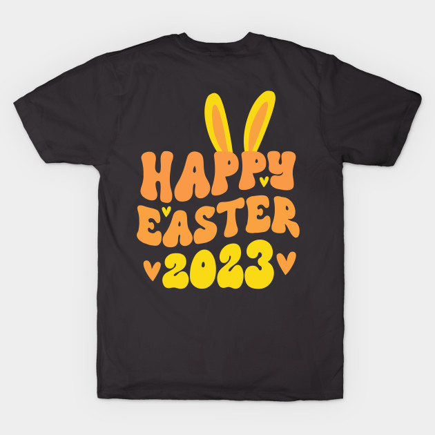 Happy Easter 2023 Bunny Ears Yellow by Clue Sky